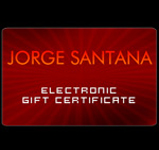 Jorge Santana Gift Certificate