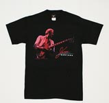 Red Guitar Adult T-Shirt